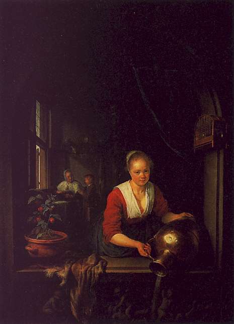 Maidservant at the Window